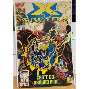 Marvel Comics X Factor Cant Go Around Him # 90 1993