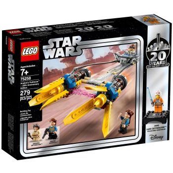 75258 Lego Star Wars Ścigacz Anakina™ — edycja rocznicowa
